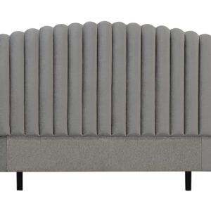 PRIMO HIGH 180 Sänggavel Sammet Mörkgrå