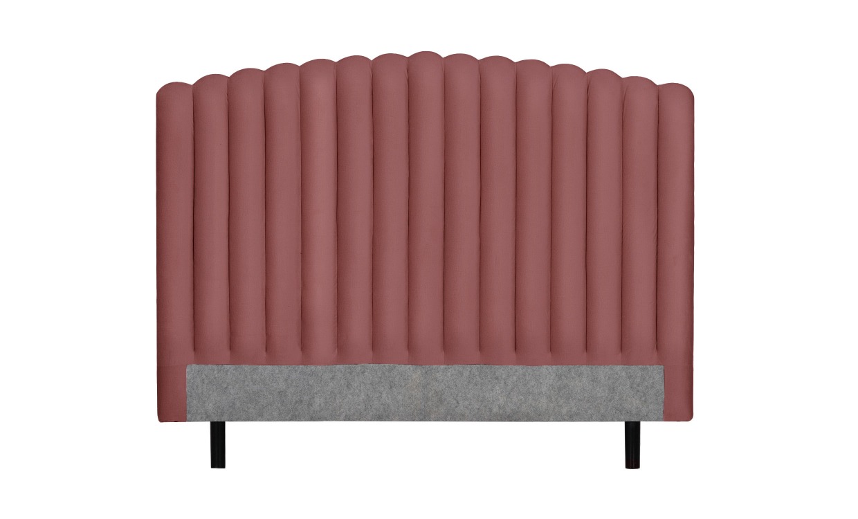 PRIMO HIGH 180 Sänggavel Sammet Rosa