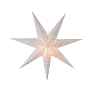 Pappersstjärna Galaxy, 1 m Vit