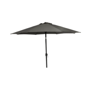 Parasoll ø 300 cm Grå