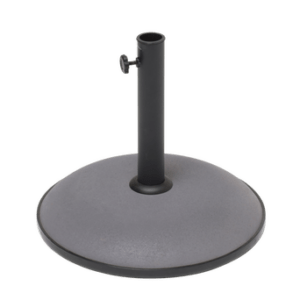 Parasollfot 15 kg grå betong Grå