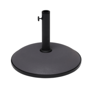 Parasollfot 35 kg grå betong Grå