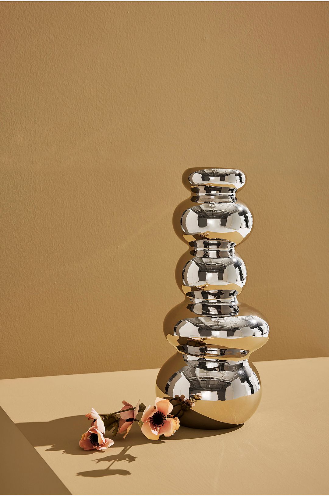 Pastill – Abby vas – Krom – Krukor & vaser – Från Homeroom