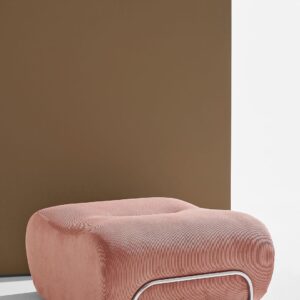 Pastill – Archie puff – Rosa – Fotpallar & puffar – Från Homeroom