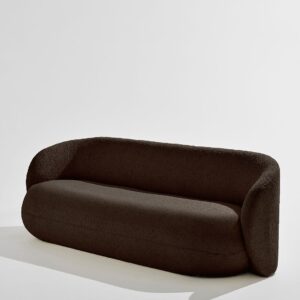 Pastill – Bloom soffa 3-sits – Brun – Soffor – Från Homeroom