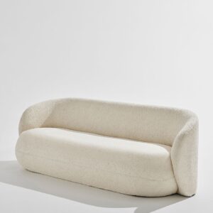 Pastill – Bloom soffa 3-sits – Vit – Soffor – Från Homeroom