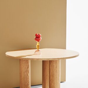 Pastill – Colette matbord ø 120 cm – Brun – Matbord – Från Homeroom