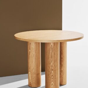 Pastill – Colette matbord ø 90 cm – Brun – Matbord – Från Homeroom