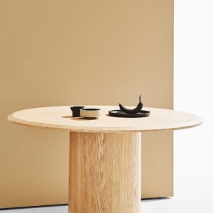 Pastill – Joon matbord Ø 120 cm – Brun – Matbord – Från Homeroom