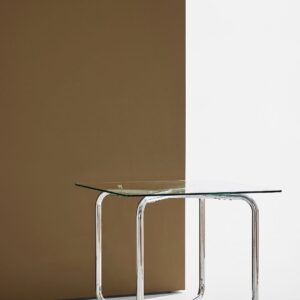 Pastill – Lilou matbord 90×90 – Transparent – Matbord – Från Homeroom