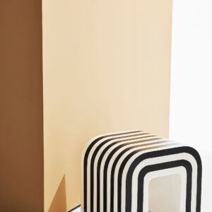 Pastill – Lucie sidobord 45×40 cm – Flerfärgad – Småbord – Från Homeroom