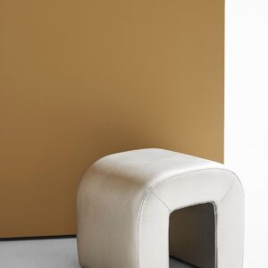 Pastill – Odette puff – Silver – Fotpallar & puffar – Från Homeroom