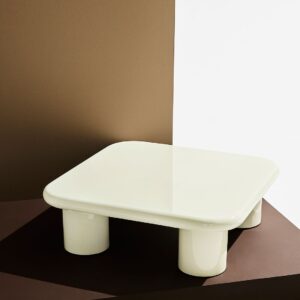 Pastill – Ted soffbord 80×80 cm – Beige – Soffbord – Från Homeroom