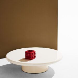 Pastill – Ted soffbord ø 95 cm – Beige – Soffbord – Från Homeroom