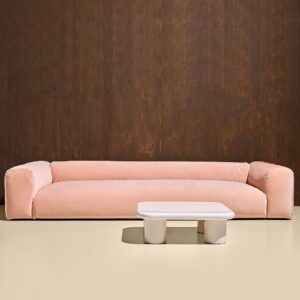 Pastill – Wenju soffa 4-sits – Rosa – 4-sits soffor – Från Homeroom