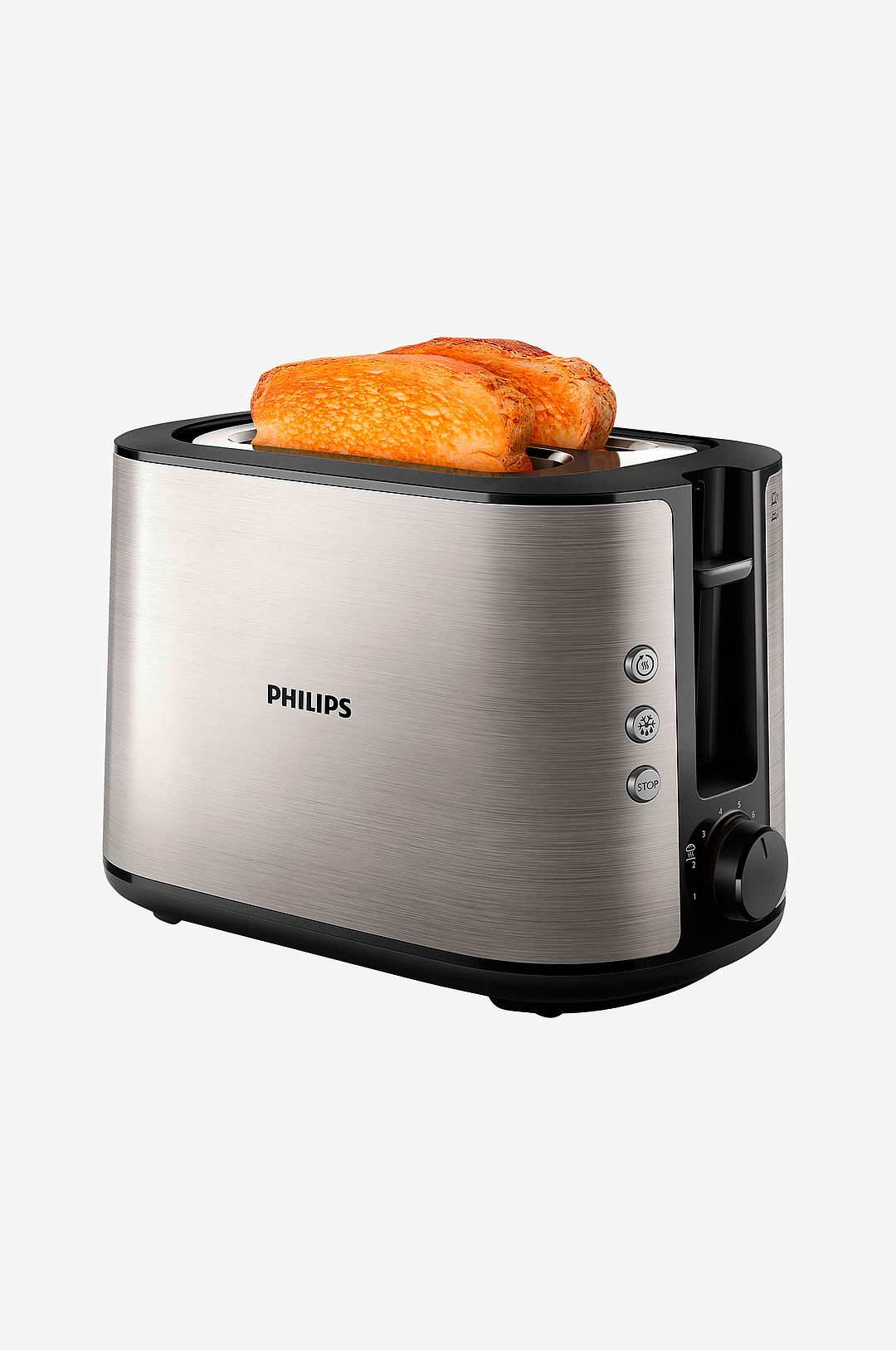 Philips - Brödrost HD2650 Rostfri 2 skivor - Brödrostar - Från Homeroom