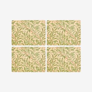 Pimpernel – Bordsunderlägg Morris & Co Willow Bough Green 4-pack – Flerfärgad – Löpare & tabletter – Från Homeroom