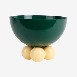 Present Time – Skål Double Funky Large – Grön – Skålar – Från Homeroom