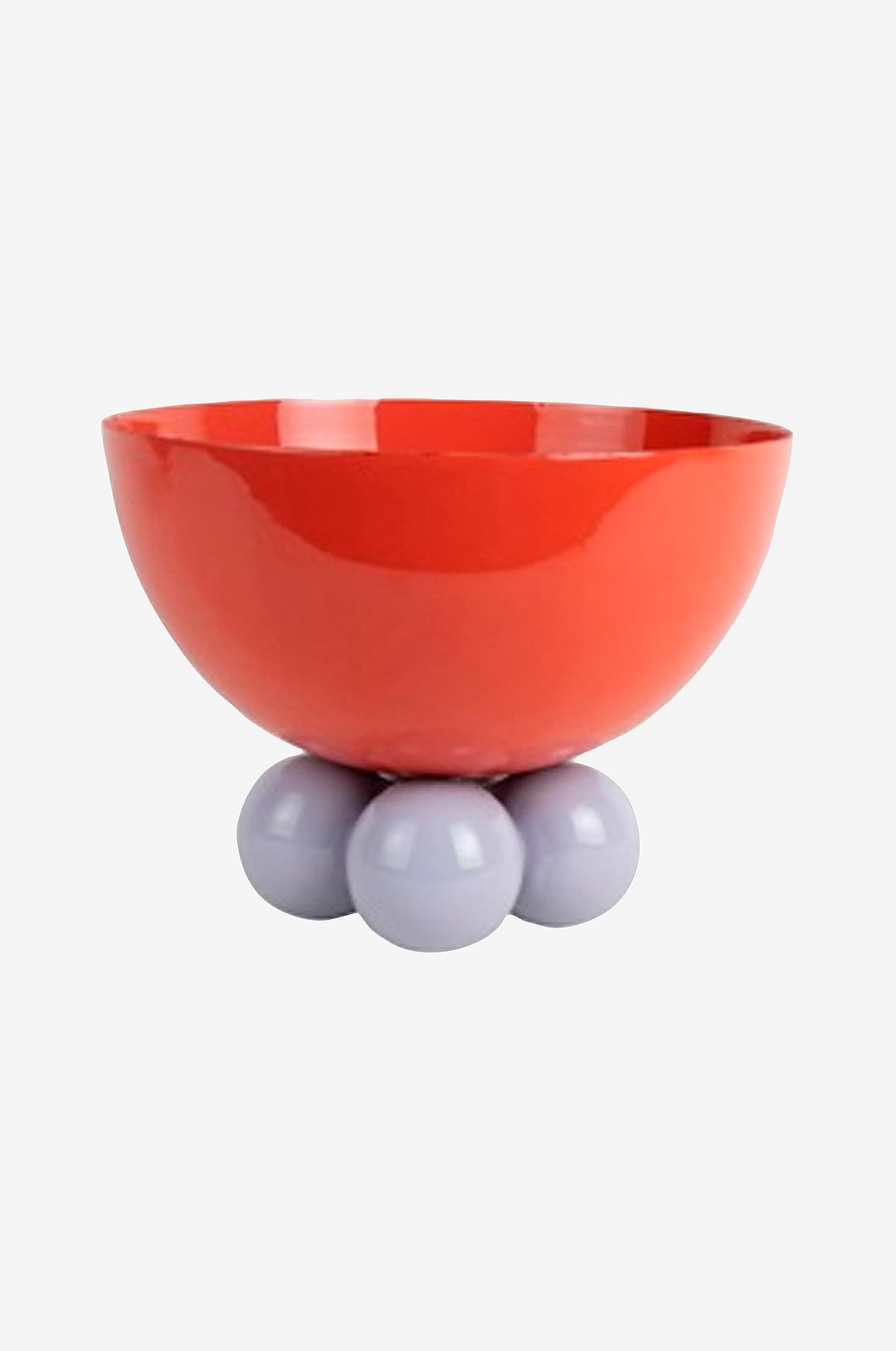 Present Time – Skål Double Funky Large – Röd – Skålar – Från Homeroom