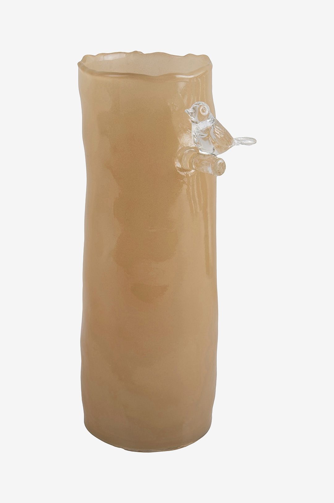 Present Time – Vas Bird On Branch Large – Gul – Krukor & vaser – Från Homeroom