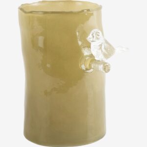 Present Time – Vas Bird On Branch Small – Grön – Krukor & vaser – Från Homeroom