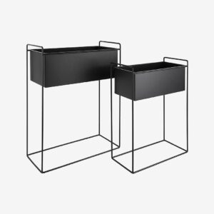 Present Time – Växtkruka set Essence – Svart – Krukor & vaser – Från Homeroom