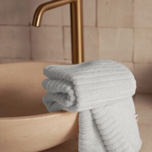 Pure – Handduk Supersoft 2-pack 30×50 cm – Vit – Handdukar – Från Homeroom