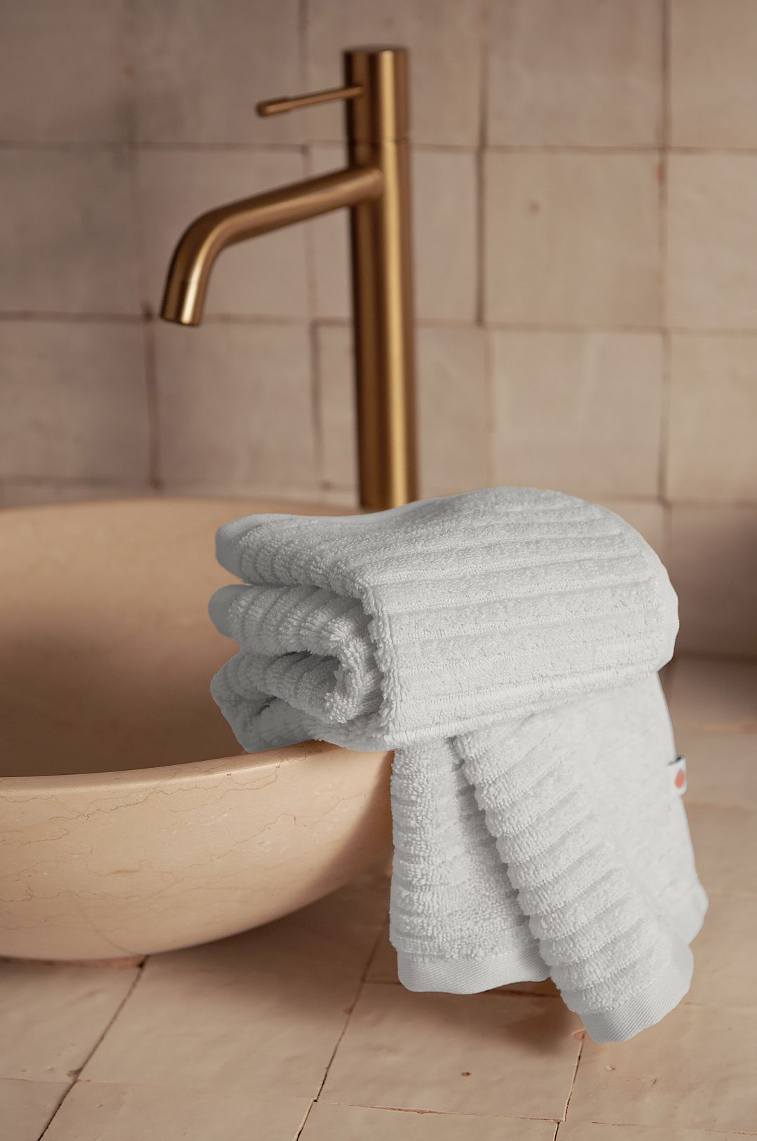 Pure – Handduk Supersoft 2-pack 30×50 cm – Vit – Handdukar – Från Homeroom