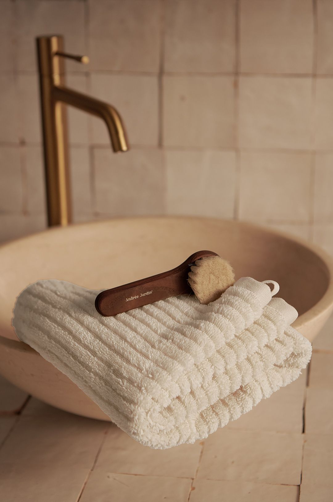 Pure – Handduk Supersoft 50×70 cm – Beige – Handdukar – Från Homeroom