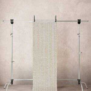 RAMILA ullmatta 80×250 cm Naturvit/beige