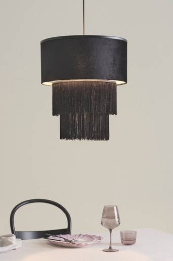 REGENCY VELVET taklampa Svart