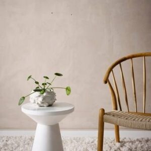 RIO pall/sidobord Vit