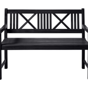 ROSENBORG 2-sits soffa Svart