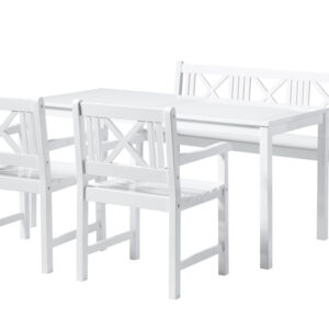 ROSENBORG Trädgårdsgrupp Vit