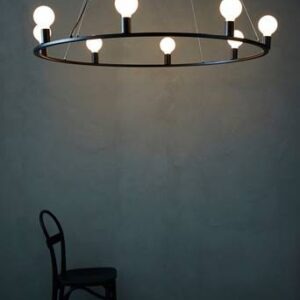 ROYAL taklampa ø 120 cm Svart