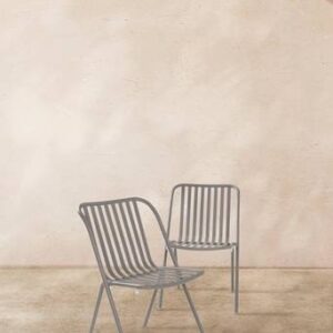 ROYAN utestol 2-pack Grå