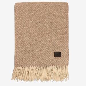 Redlunds – Aukland ullpläd – Beige – Filtar & plädar – Från Homeroom