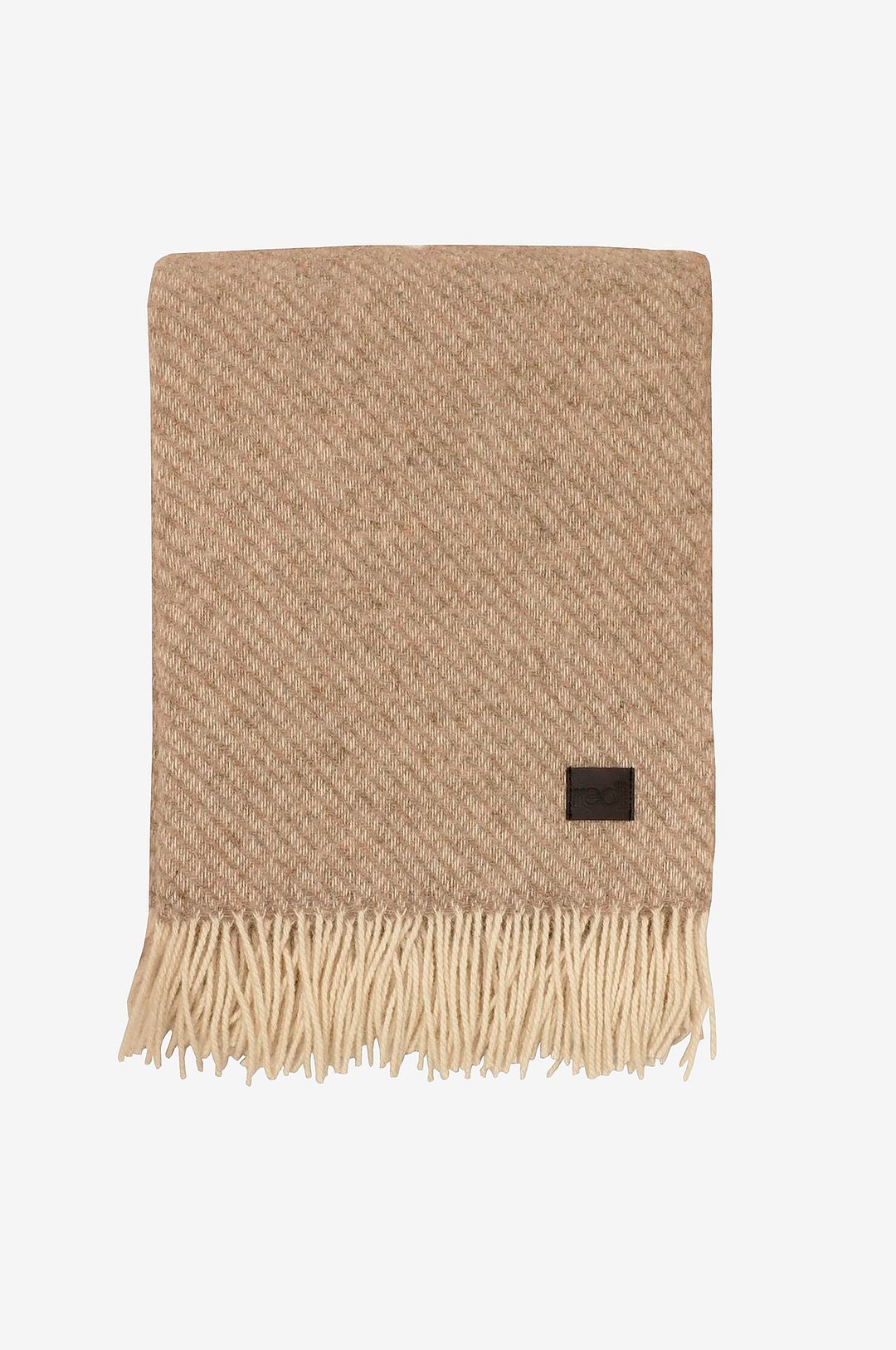 Redlunds – Aukland ullpläd – Beige – Filtar & plädar – Från Homeroom