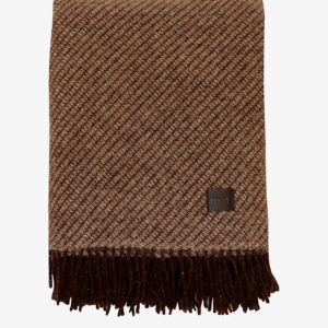 Redlunds – Aukland ullpläd – Brun – Filtar & plädar – Från Homeroom