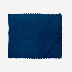 Redlunds – Baloo pläd 130×170 – Blå – Filtar & plädar – Från Homeroom