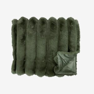 Redlunds – Brooklyn pläd 130×170 – Grön – Filtar & plädar – Från Homeroom