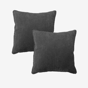 Redlunds – Eddie Fodral 45×45 2-pack – Grå – Prydnadskuddar & kuddfodral – Från Homeroom