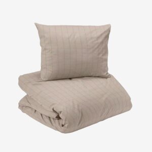 Redlunds – Fyrkantig 2-d bädd – Beige – Påslakanset – Från Homeroom