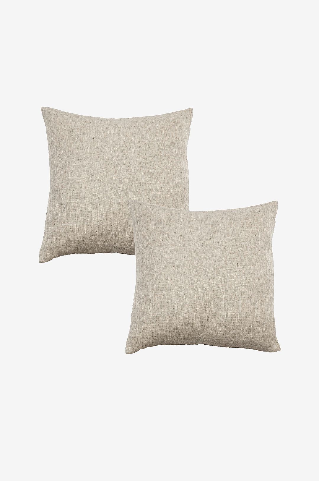 Redlunds – James Fodral 45×45 2-pack – Beige – Prydnadskuddar & kuddfodral – Från Homeroom