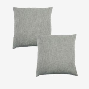 Redlunds – James Fodral 45×45 2-pack – Grå – Prydnadskuddar & kuddfodral – Från Homeroom