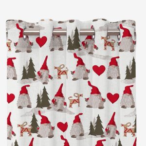 Redlunds – Julklappslängder – Vit – Öljettgardiner – Från Homeroom