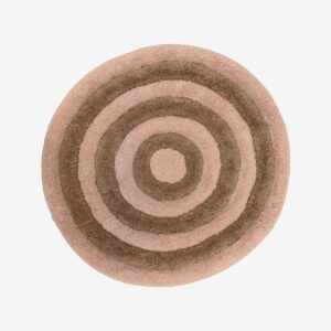 Redlunds – Floden badmatta diam 70 – Brun – Badrumsmattor – Från Homeroom