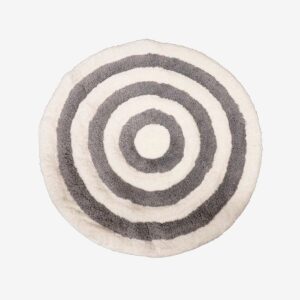 Redlunds – River badmatta diam 70 – Grå – Badrumsmattor – Från Homeroom