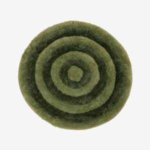Redlunds – Floden badmatta diam 70 – Grön – Badrumsmattor – Från Homeroom