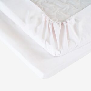 Redlunds – Satin dra-på-lakan – Vit – Dra-på-lakan – Från Homeroom